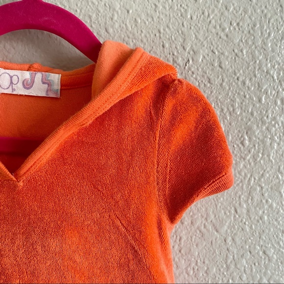 OP Orange Terrycloth Swim Dress - Picture 3 of 6